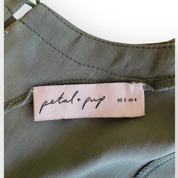 Petal & Pup Sage Green Ava Keyhole Tank Top Size 0 NWOT - Picture 11 of 15